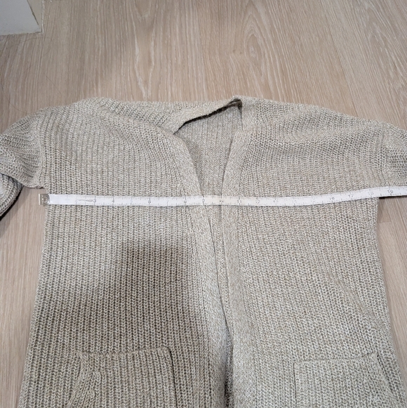 Marine Layer Grey Kelsey Open Knit Cardigan - Picture 10 of 13